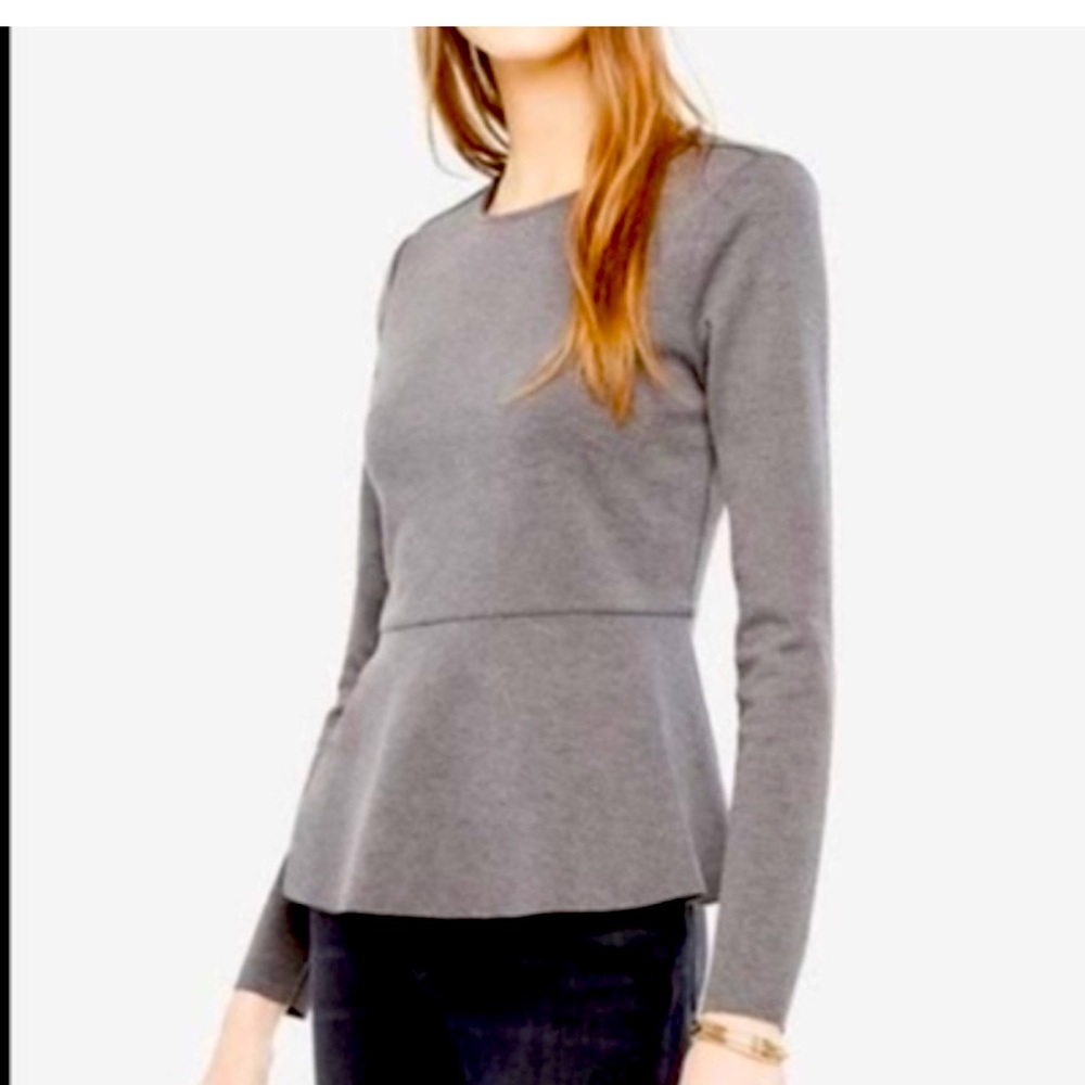 Ann Taylor peplum top